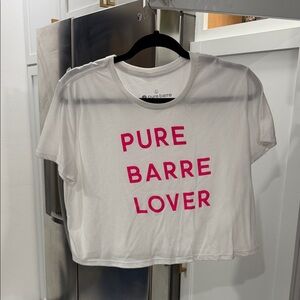 Pure Barre Classic White Tee